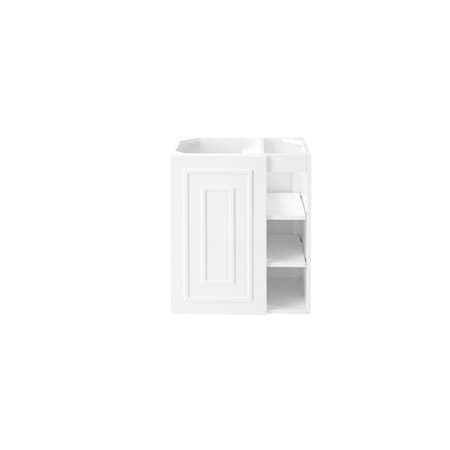 James Martin Vanities Alicante 24in Single Vanity Cabinet, Glossy White E110-V24-GW